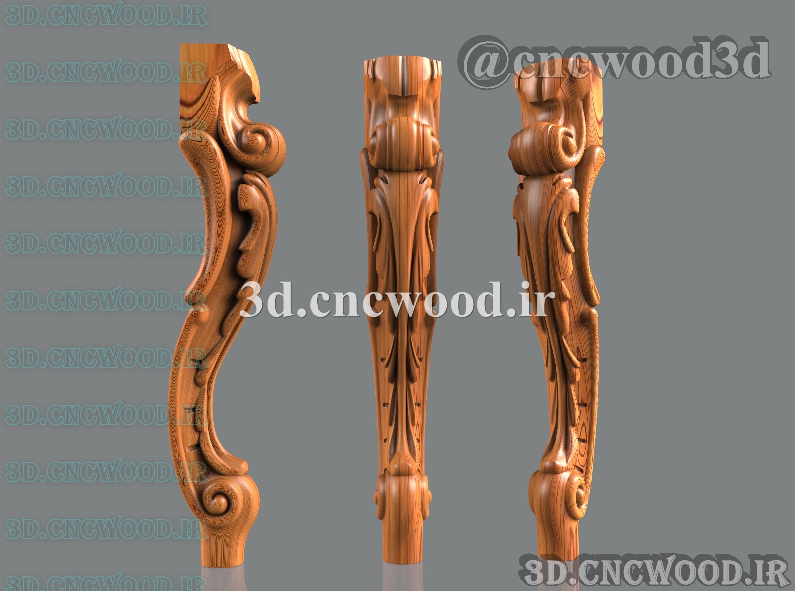 دانلود طرح سه بعدی پایه 6